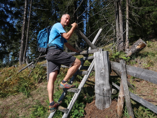 Frank zwischen Bayerlh&uuml;tte und Z&ouml;berer H&ouml;he