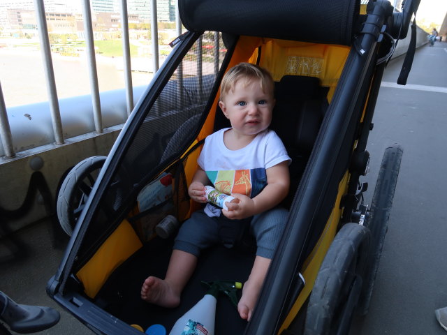 Nils auf der Reichsbr&uuml;cke