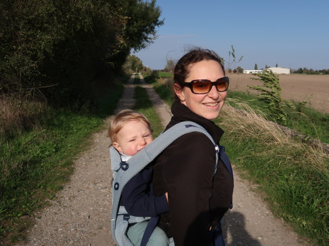 Nils und Sabine zwischen Breitenlee und S&uuml;&szlig;enbrunn