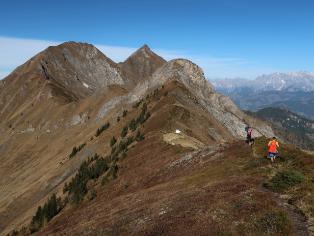 Sarah, Frank und Georg zwischen Mooseckh&ouml;he und Kar-Katzenkopf