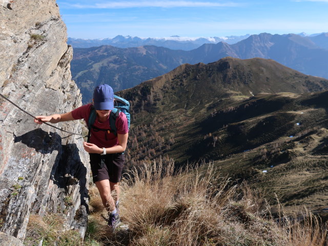 Sarah zwischen Mooseckh&ouml;he und Kar-Katzenkopf
