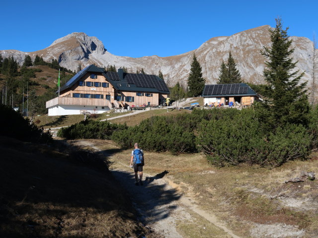 Frank bei der Sonnschienh&uuml;tte, 1.523 m (16. Nov.)