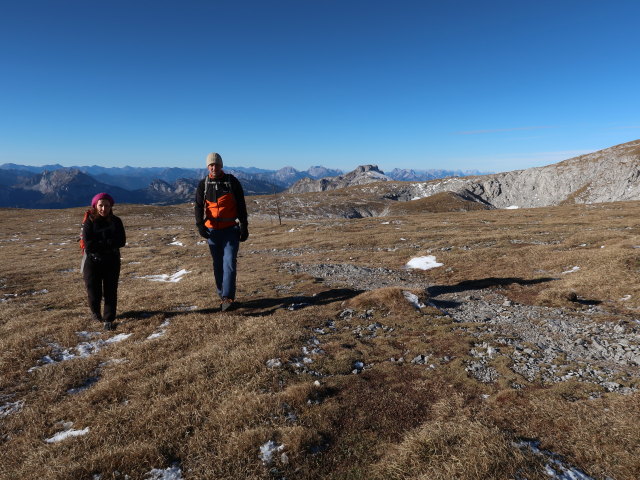 Melanie und Frank zwischen Hundsb&ouml;den und Hochwart (17. Nov.)