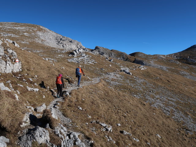 Melanie und Frank zwischen Hundsb&ouml;den und Hochwart (17. Nov.)
