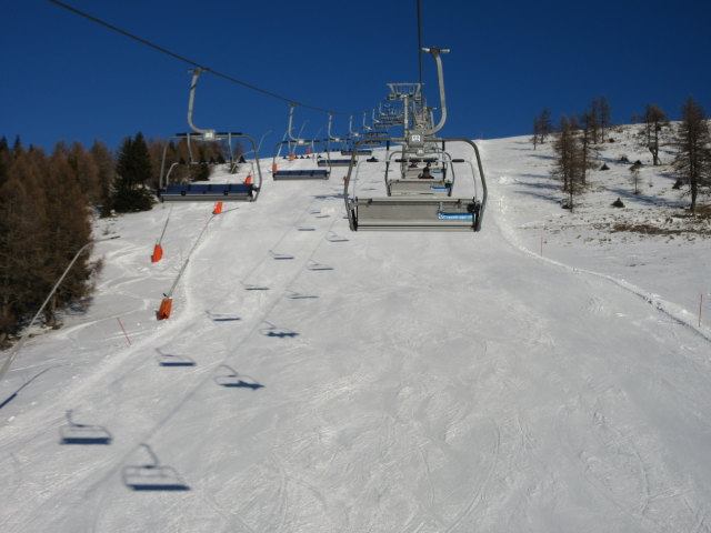 Langalmabfahrt von der Millst&auml;tter See-Bahn aus