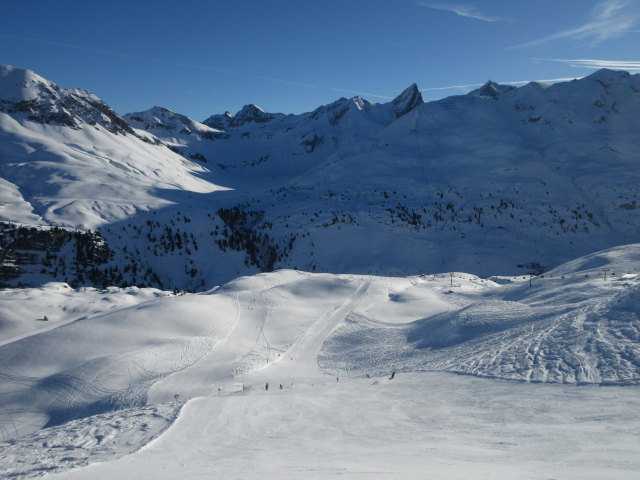 Markus auf der Piste 'Hohe Standard' (14. Jän.)