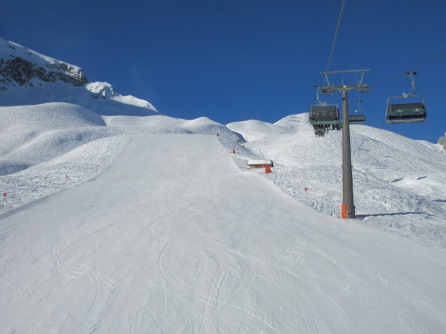 Mähderpiste von Zürserseebahn aus (14. Jän.)