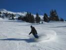 Markus auf der Salzbödenpiste (13. Jän.)