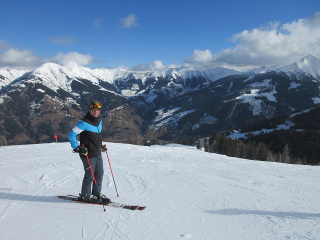 Frank auf der Abfahrt 'Waldalm - Kreuzboden'