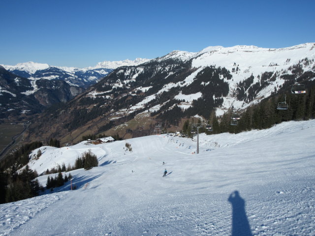 Sarah und Frank auf der FIS-Abfahrt Wengeralm