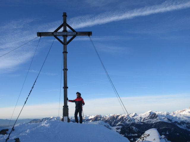 Ich am Kreuzjoch, 2.398 m