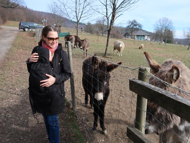 Nils und Sabine beim Gasthof Mirli