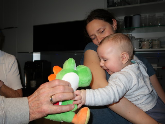 Sabine und Nils im Haus meiner Eltern (22. Feb.)