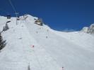 Alpjoch-Abfahrt von der Alpjoch-Bahn aus