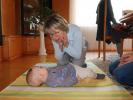 Nils und Mama im Haus meiner Eltern (11. Feb.)