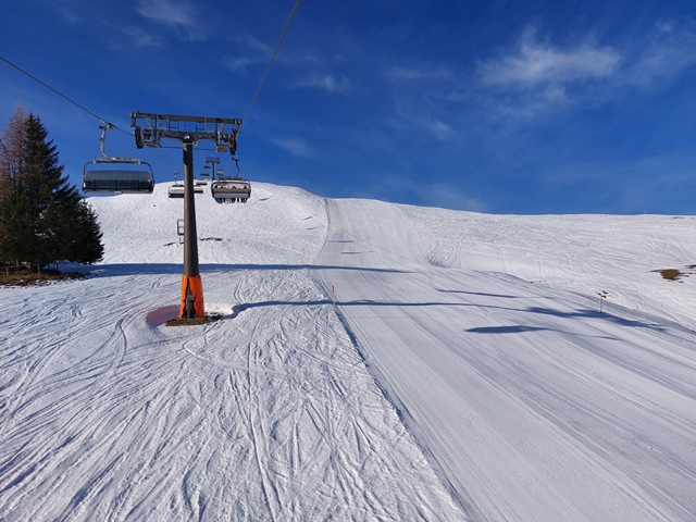 Schönblickpiste vom Family Express aus