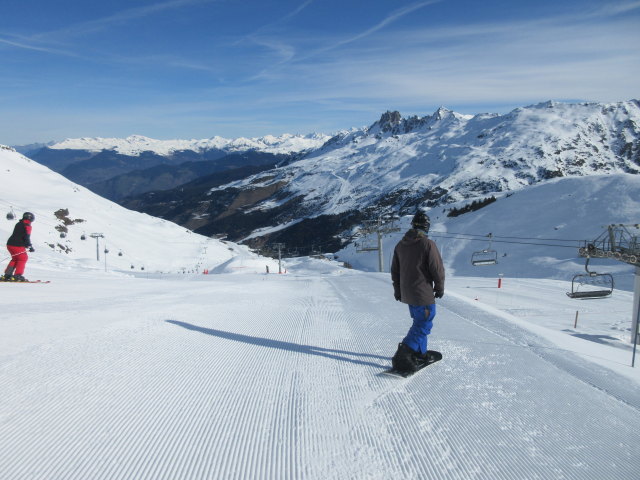 Markus auf der Piste Sittelle (19. März)