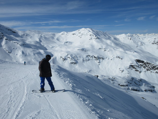 Markus auf der Piste Campagnol (19. März)