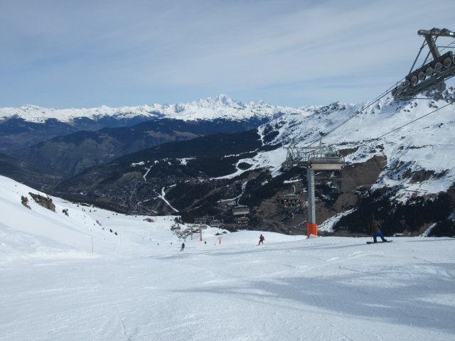 Markus auf der Piste Combe Tougnète (20. März)