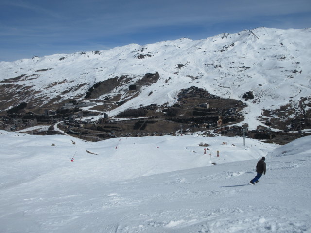 Markus auf der Piste Vallons (20. März)