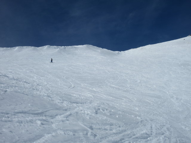 Markus zwischen Pointe de la Masse und Lac du Lou (20. März)