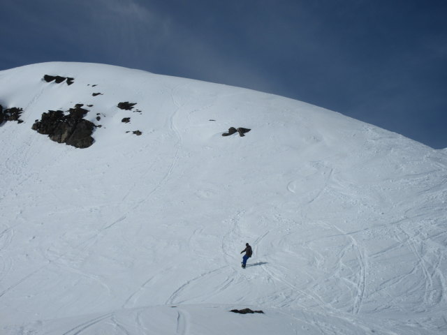 Markus zwischen Pointe de la Masse und Lac du Lou (20. März)