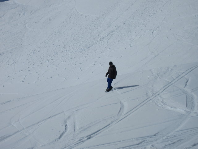 Markus zwischen Pointe de la Masse und Lac du Lou (20. März)