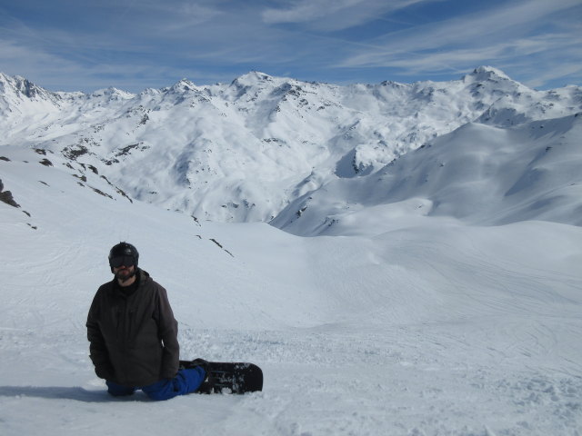 Markus zwischen Pointe de la Masse und Lac du Lou (20. März)