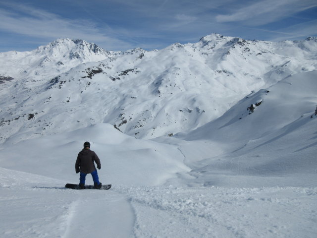 Markus zwischen Pointe de la Masse und Lac du Lou (20. März)