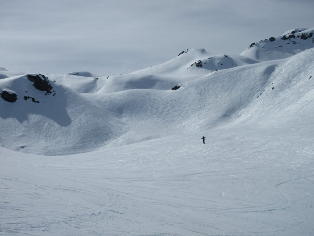 Markus zwischen Pointe de la Masse und Lac du Lou (20. März)