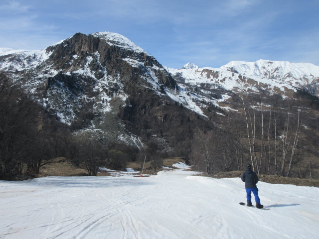 Markus auf der Piste Biolley (22. März)