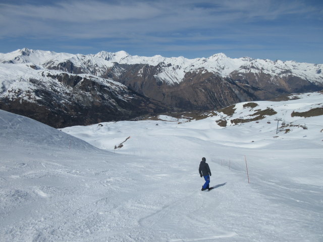 Markus auf der Piste Pramint (22. März)