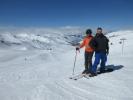 Ich und Markus auf der Piste Genepi (16. März)