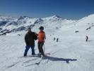 Markus und ich auf der Piste Bouchet (19. März)