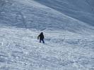 Markus neben der Piste Portette (19. März)