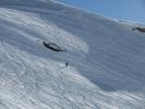 Markus neben der Piste Lac Blanc (19. März)