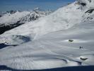 Markus neben der Piste Lac de la Chambre (19. März)