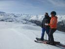 Markus und ich auf der Piste Roc de Fer (22. März)