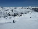 Markus auf der Piste Becca (22. März)