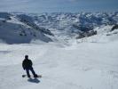 Markus auf der Piste Béranger (22. März)