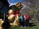 Brigitte, Sabine, Nils und ich im Botanischen Garten des Schlossparks Schönbrunn