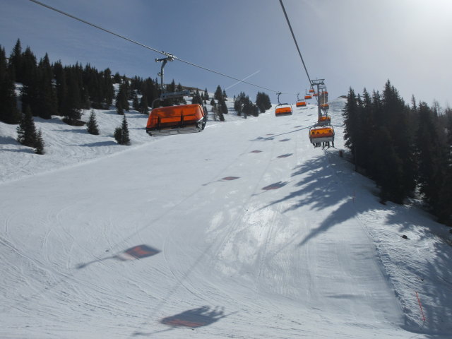 Panoramaabfahrt von der Gipfelbahn aus