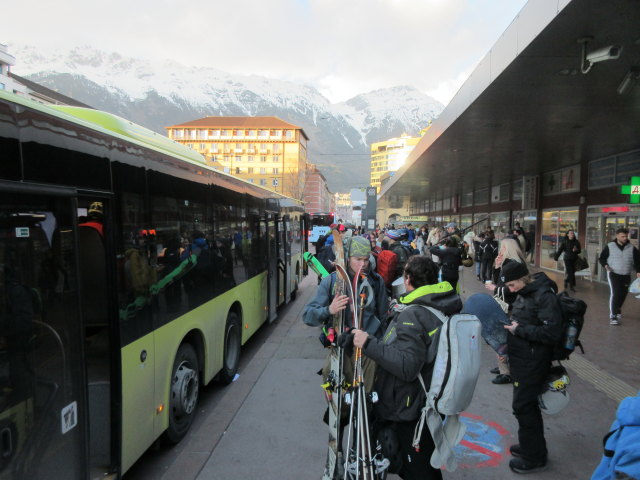 Hauptbahnhof Innsbruck (8. März)