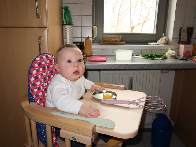 Nils in unserer Wohnung