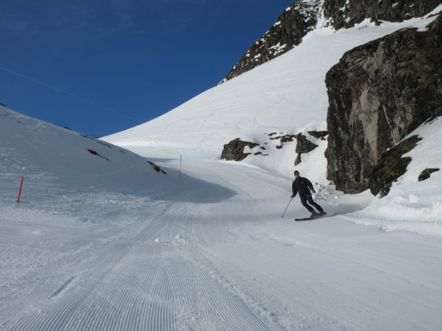 Frank auf der Grünseeabfahrt