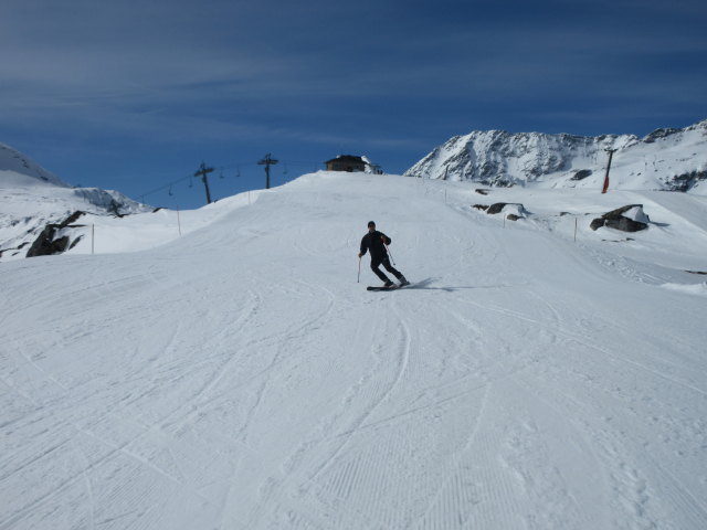 Frank auf der Schafbichelabfahrt