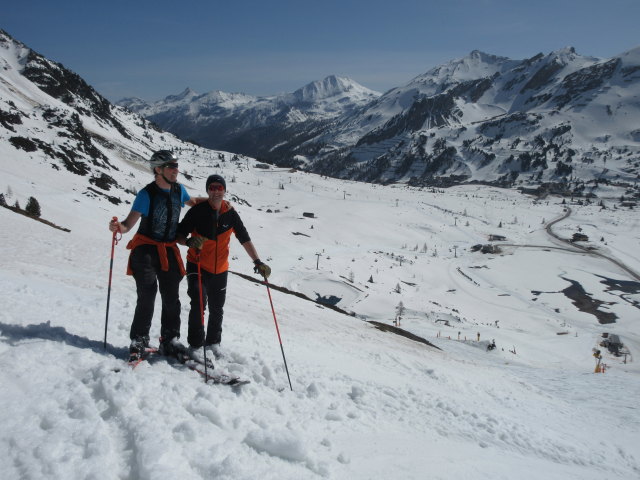 Ich und Frank auf der Piste 4a