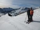 Frank und ich auf der Piste 9b