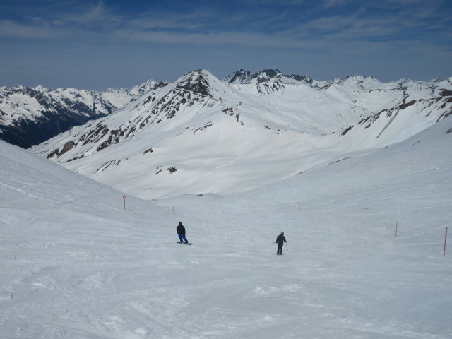 Markus und Frank auf der Piste 42 (14. Apr.)