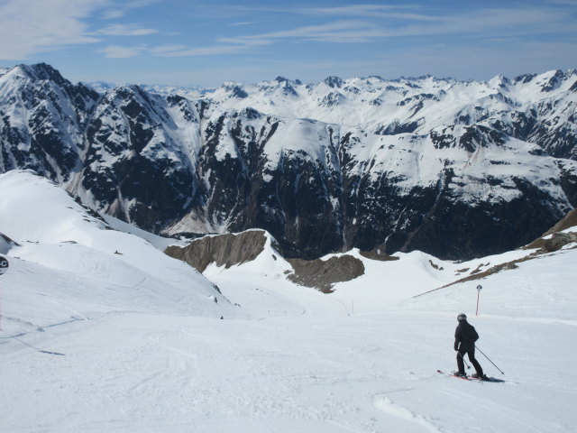 Melanie auf der Piste 14c (14. Apr.)